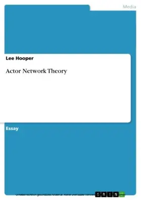 Hooper |  Actor Network Theory | eBook | Sack Fachmedien