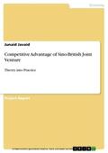 Javaid |  Competitive Advantage of Sino-British Joint Venture | eBook | Sack Fachmedien