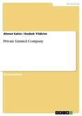 Sahin / Yildirim |  Private Limited Company | eBook | Sack Fachmedien