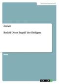 Fuchs |  Rudolf Ottos Begriff des Heiligen | Buch |  Sack Fachmedien
