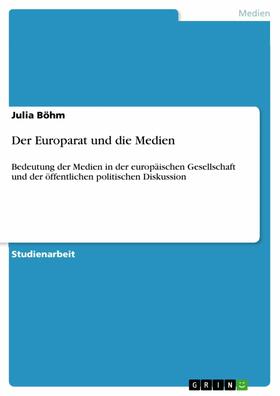 Böhm | Der Europarat und die Medien | E-Book | sack.de