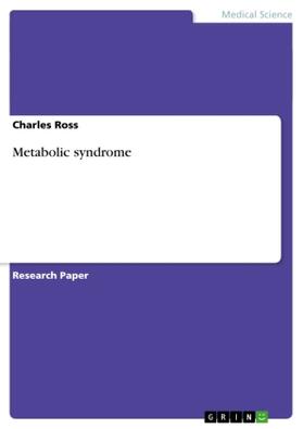 Ross | Metabolic syndrome | Buch | 978-3-656-61073-1 | www.sack.de