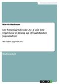 Neubauer |  Die Sinusjugendstudie 2012 und ihre Ergebnisse in Bezug auf (freikirchliche) Jugendarbeit | Buch |  Sack Fachmedien