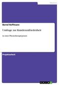 Hoffmann |  Umfrage zur Kundenzufriedenheit | Buch |  Sack Fachmedien