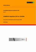 Merenyi |  COSMETICS: Regulation (EC) No 1223/2009 | eBook | Sack Fachmedien