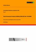 Merenyi |  Plant Protection Products: REGULATION (EC) No 1107/2009 | eBook | Sack Fachmedien
