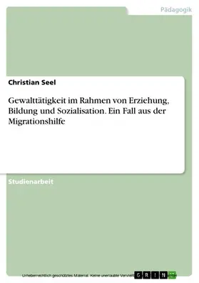 Seel |  Gewalttätigkeit im Rahmen von Erziehung, Bildung und Sozialisation. Ein Fall aus der Migrationshilfe | eBook | Sack Fachmedien
