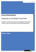Mukhopadhyay |  Imagining an Ontological Strip-Tease | Buch |  Sack Fachmedien