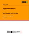 Merenyi |  REACH: Regulation (EC) No 1907/2006 | eBook | Sack Fachmedien