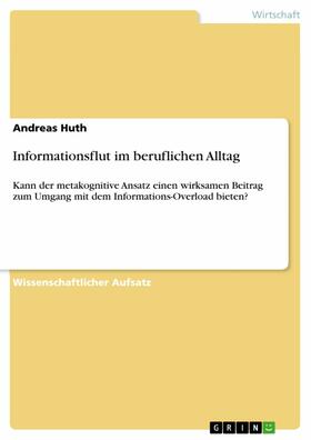 Huth | Informationsflut im beruflichen Alltag | E-Book | sack.de
