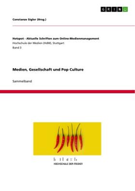 Sigler |  Medien, Gesellschaft und Pop Culture | Buch |  Sack Fachmedien