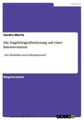 Moritz |  Die Angehörigenbetreuung auf einer Intensivstation | eBook | Sack Fachmedien