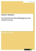 Kleemann |  Der internationale Beschaffungsprozess im Global Sourcing | eBook | Sack Fachmedien