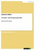 Möller |  Produkt- und Programmpolitik | eBook | Sack Fachmedien