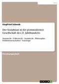 Schwab |  Der Sozialstaat in der postmodernen Gesellschaft des 21. Jahrhunderts | eBook | Sack Fachmedien