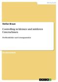 Braun |  Controlling in kleinen und mittleren Unternehmen | Buch |  Sack Fachmedien