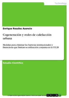 Rosales Asensio | Cogeneración y redes de calefacción urbana | E-Book | sack.de