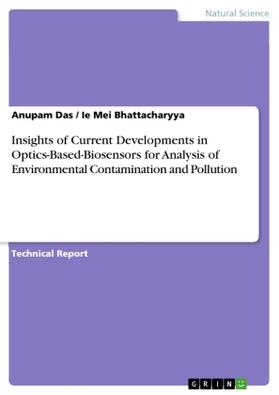 Bhattacharyya / Das |  Insights of Current Developments in Optics-Based-Biosensors for Analysis of Environmental Contamination and Pollution | Buch |  Sack Fachmedien