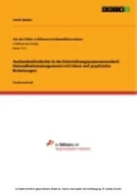 Spanke |  Auslandsmitarbeiter in der Entwicklungszusammenarbeit. Gesundheitsmanagement mit Fokus auf psychische Belastungen | eBook | Sack Fachmedien