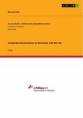 Fuchs |  Corporate Governance in Germany and the US | eBook | Sack Fachmedien