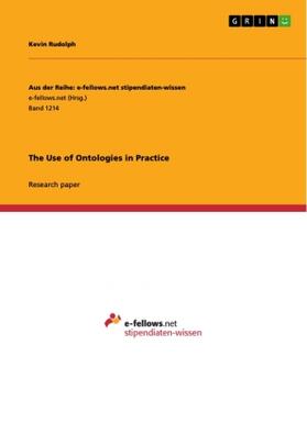 Rudolph | The Use of Ontologies in Practice | Buch | 978-3-656-97611-0 | sack.de