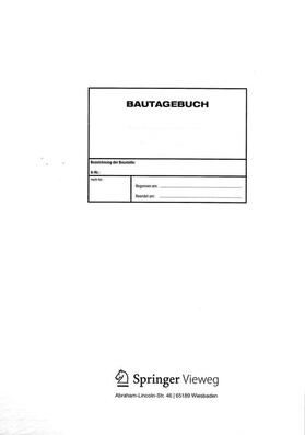 Daub | Bautagebuch | Buch | sack.de