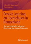 Roth / Backhaus-Maul |  Service Learning an Hochschulen in Deutschland | Buch |  Sack Fachmedien