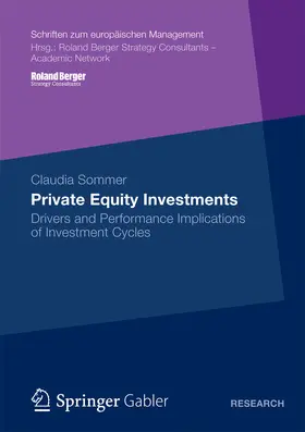 Sommer |  Private Equity Investments | eBook | Sack Fachmedien