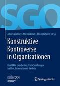 Vollmer / Wehner / Dick |  Konstruktive Kontroverse in Organisationen | Buch |  Sack Fachmedien
