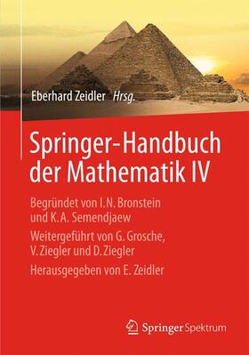 Zeidler | Springer-Handbuch der Mathematik IV | Buch | 978-3-658-00288-6 | sack.de
