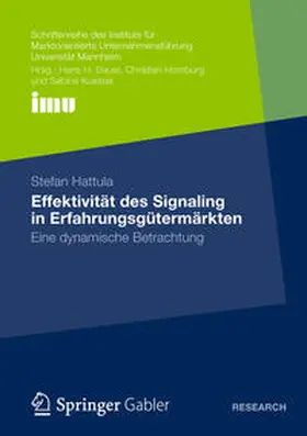 Hattula |  Effektivität des Signaling in Erfahrungsgütermärkten | Buch |  Sack Fachmedien