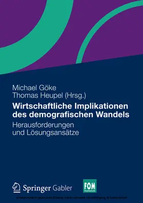 Göke / Heupel | Wirtschaftliche Implikationen des demografischen Wandels | E-Book | sack.de