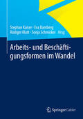 Kaiser / Bamberg / Klatt |  Arbeits- und Beschäftigungsformen im Wandel | eBook | Sack Fachmedien