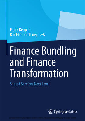 Keuper / Lueg | Finance Bundling and Finance Transformation | E-Book | sack.de