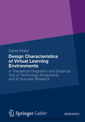 Müller | Design Characteristics of Virtual Learning Environments | E-Book | sack.de