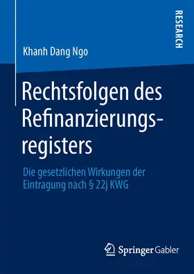 Ngo |  Rechtsfolgen des Refinanzierungsregisters | eBook | Sack Fachmedien