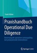Höhne |  Praxishandbuch Operational Due Diligence | Buch |  Sack Fachmedien