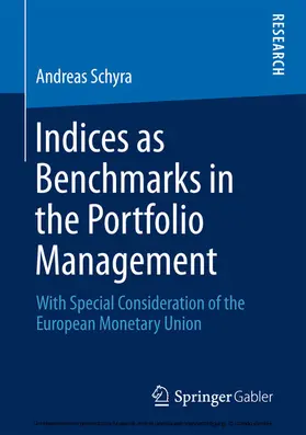 Schyra | Indices as Benchmarks in the Portfolio Management | E-Book | sack.de
