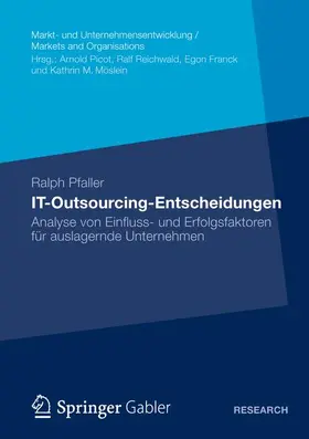 Pfaller |  IT-Outsourcing-Entscheidungen | Buch |  Sack Fachmedien