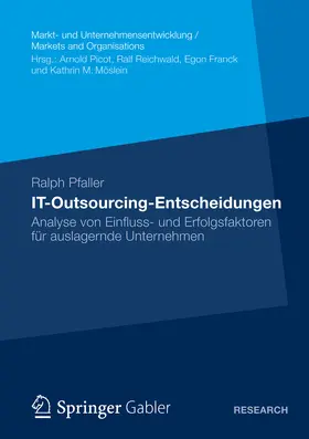 Pfaller | IT-Outsourcing-Entscheidungen | E-Book | sack.de