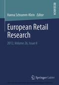 Schramm-Klein |  European Retail Research | eBook | Sack Fachmedien