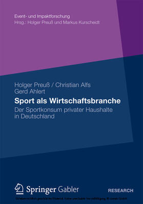 Preuß / Alfs / Ahlert | Sport als Wirtschaftsbranche | E-Book | sack.de