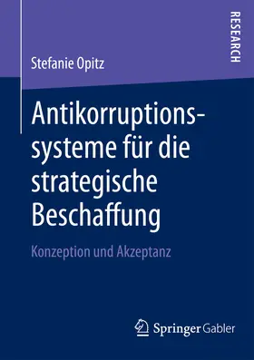 Opitz | Antikorruptionssysteme für die strategische Beschaffung | E-Book | www.sack.de