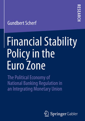 Scherf | Financial Stability Policy in the Euro Zone | E-Book | sack.de