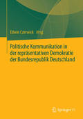 Czerwick |  Politische Kommunikation in der repräsentativen Demokratie der Bundesrepublik Deutschland | eBook | Sack Fachmedien