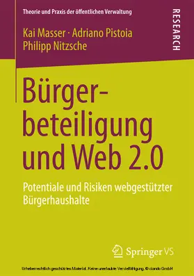 Masser / Pistoia / Nitzsche | Bürgerbeteiligung und Web 2.0 | E-Book | www.sack.de