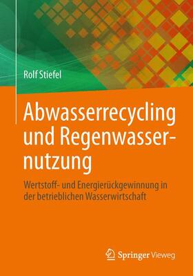 Stiefel | Abwasserrecycling und Regenwassernutzung | Buch | 978-3-658-01039-3 | sack.de