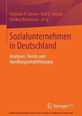 Jansen / Heinze / Beckmann | Sozialunternehmen in Deutschland | E-Book | sack.de