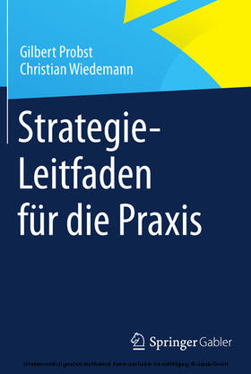 Probst / Wiedemann | Strategie-Leitfaden für die Praxis | E-Book | sack.de