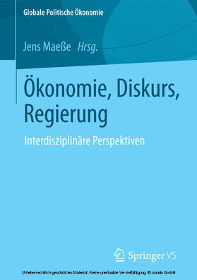 Maeße | Ökonomie, Diskurs, Regierung | E-Book | sack.de